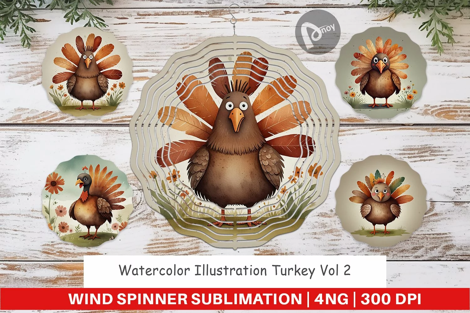 Wind Spinner Illustration Turkey product image 1