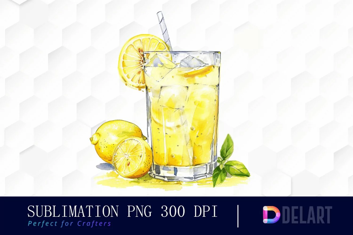 Lemonade Illustration Clipart product image 1