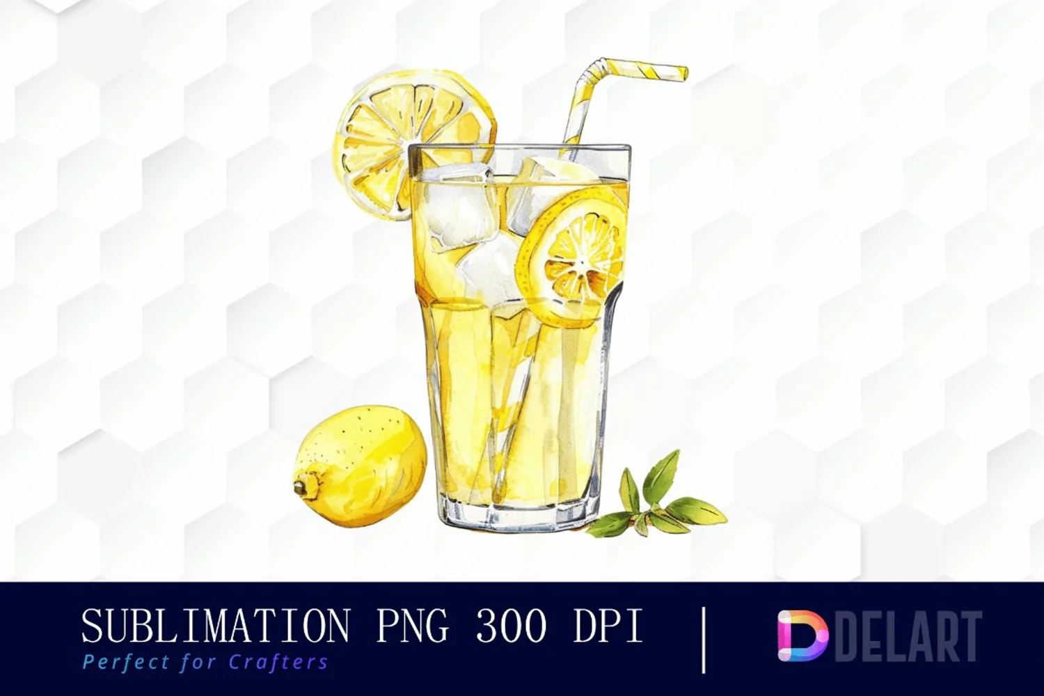 Lemonade Illustration Clipart product image 1