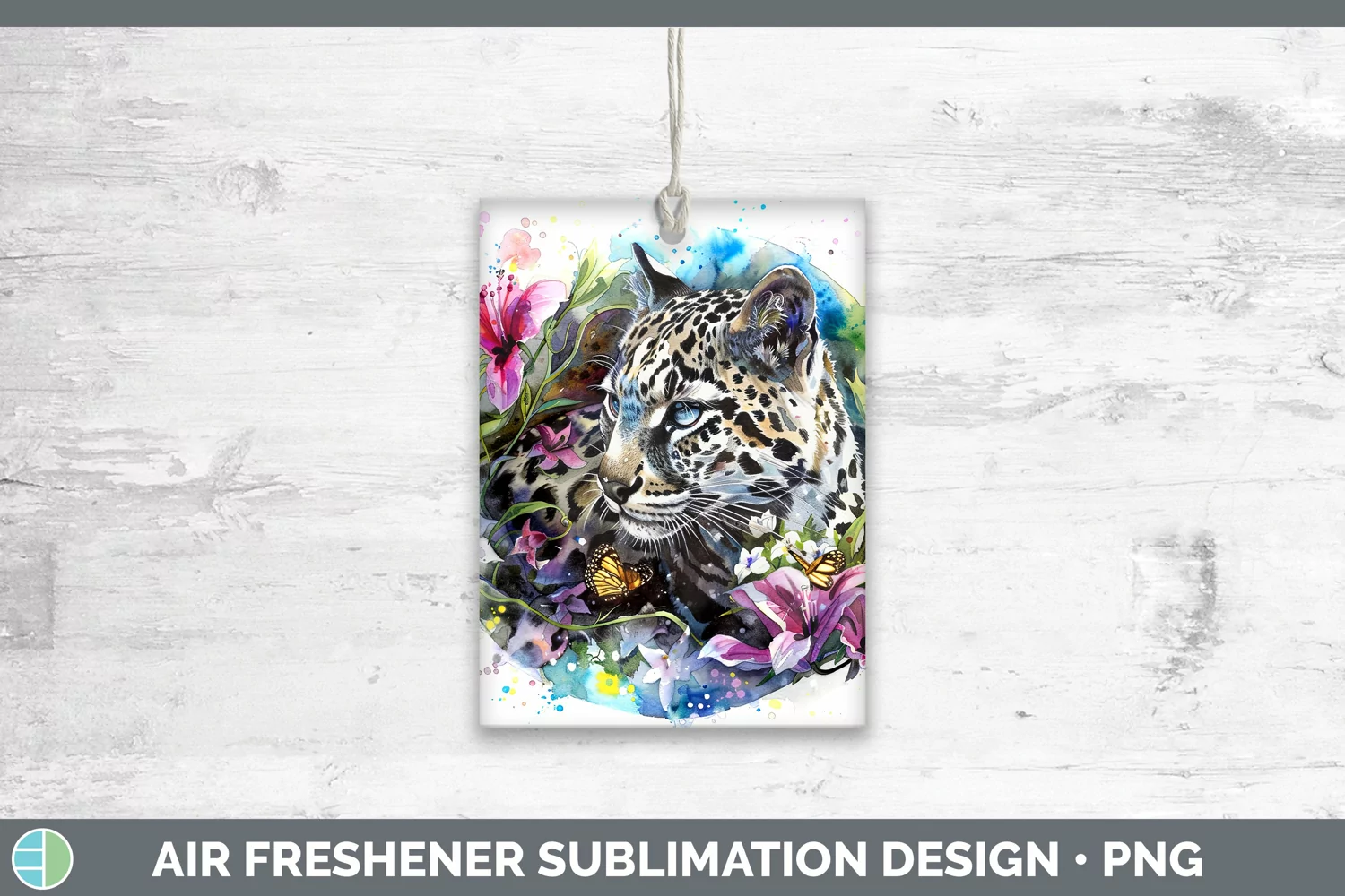 GorgeousWatercolor Air Freshener design.