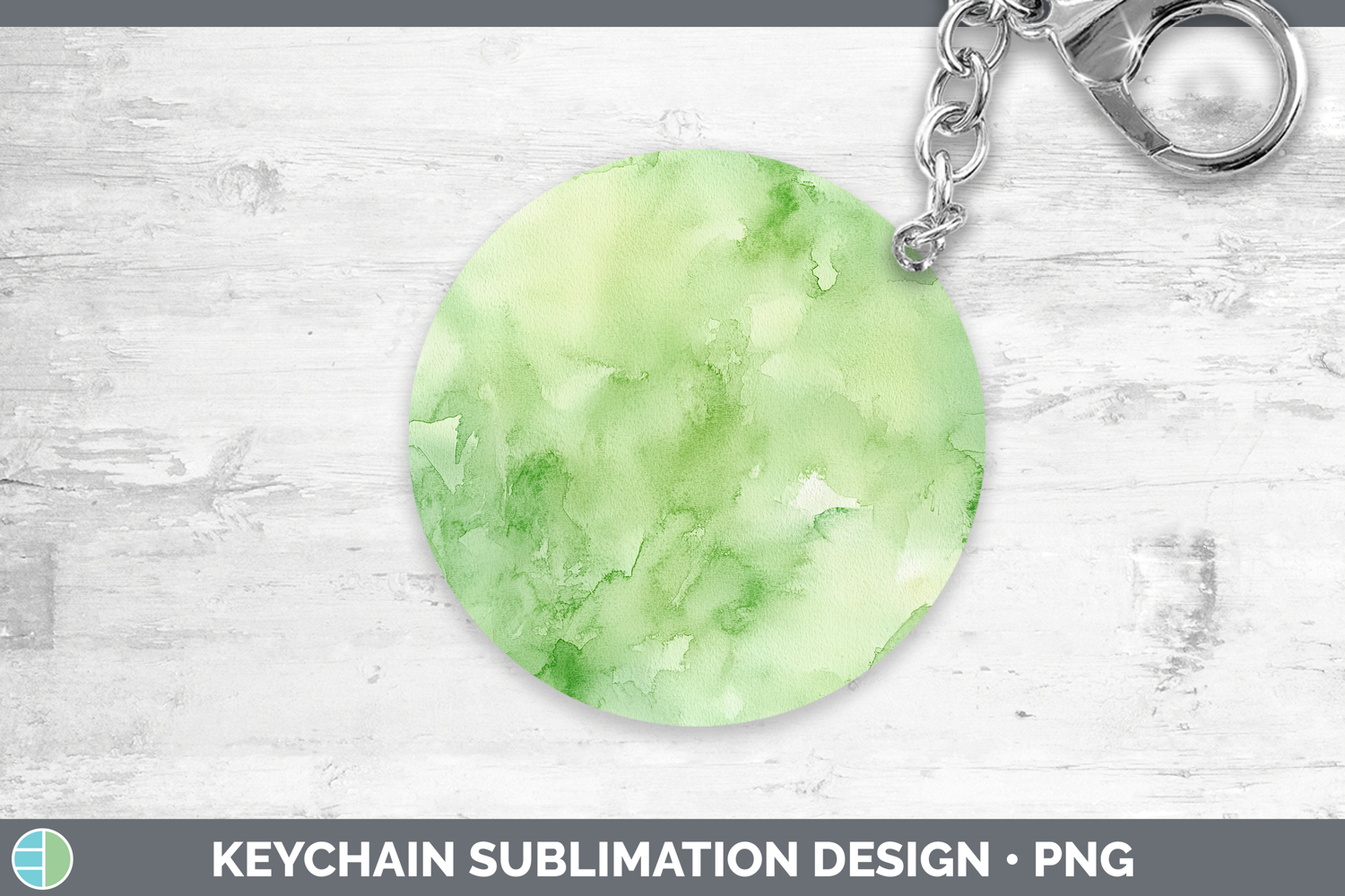 GorgeousWatercolor Keychain design.