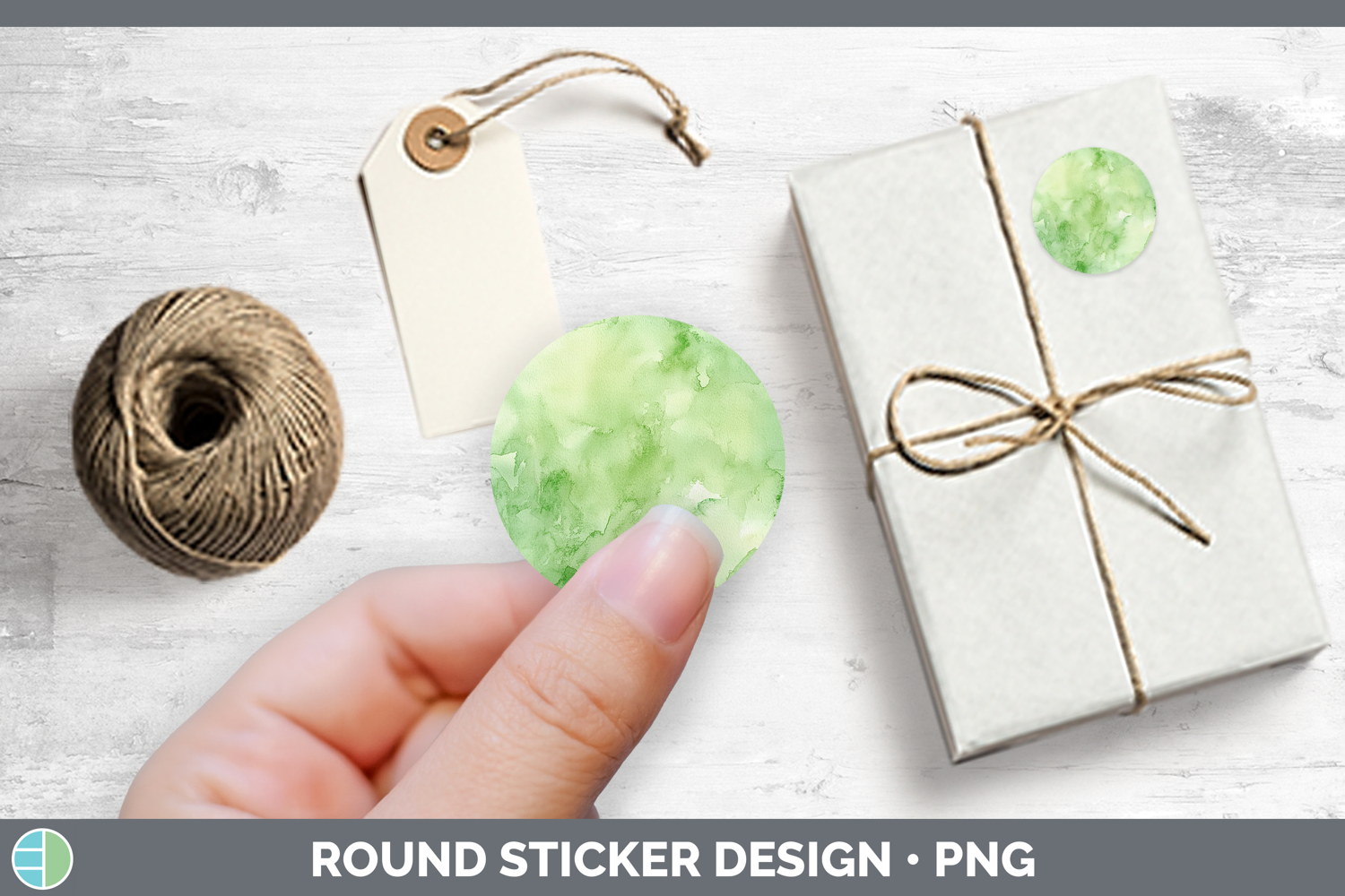 GorgeousWatercolor Stickers design.