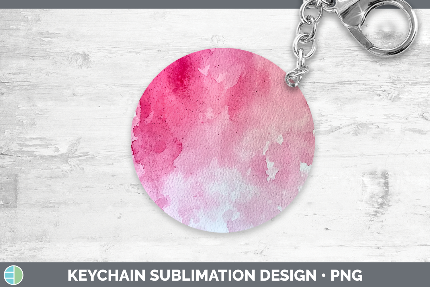GorgeousWatercolor Keychain design.