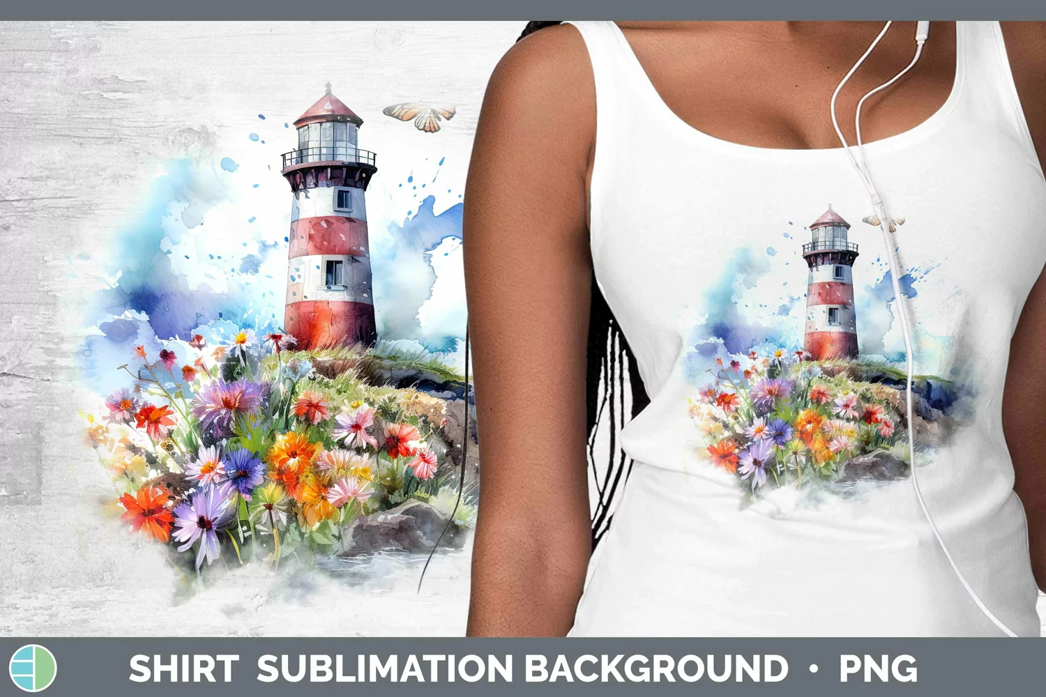 GorgeousWatercolor Shirt design.