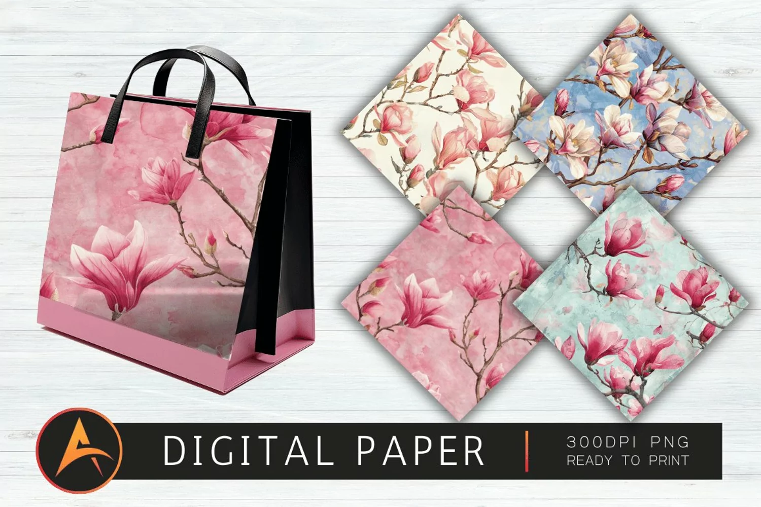 Magnolia Digital Paper product image 1