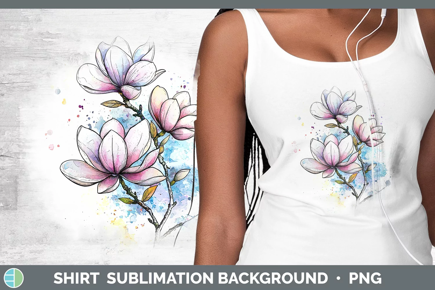 GorgeousWatercolor Shirt design.