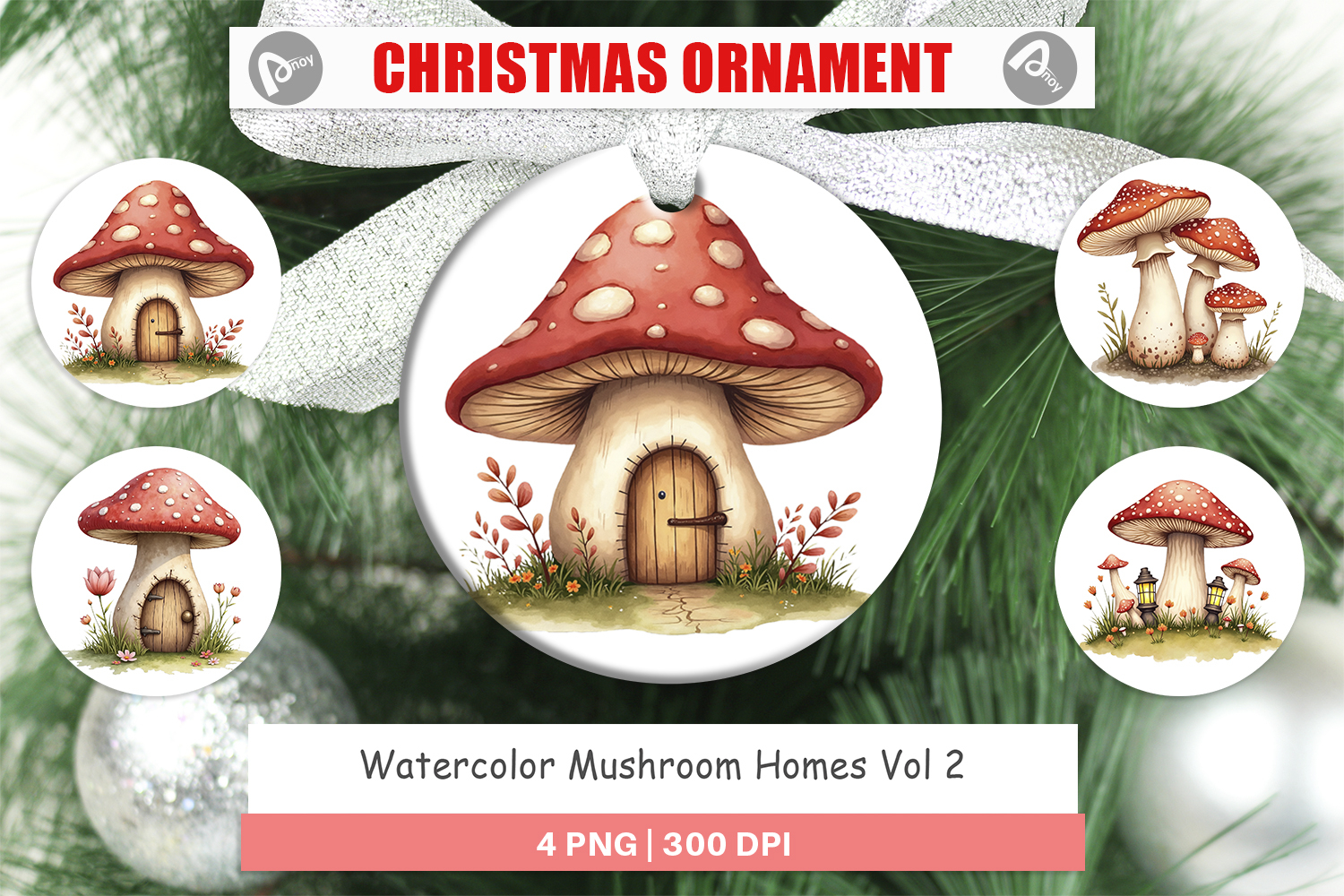 Ornament Mushroom Homes product image 1