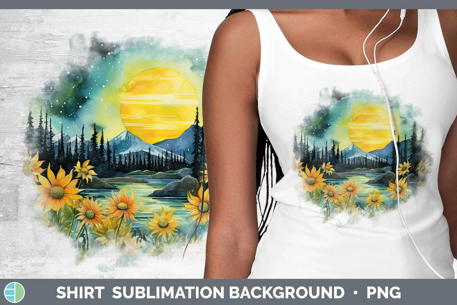 GorgeousWatercolor Shirt design.