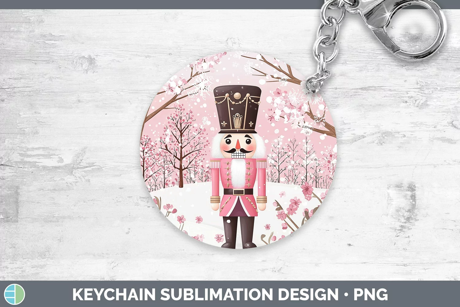 GorgeousWatercolor Keychain design.