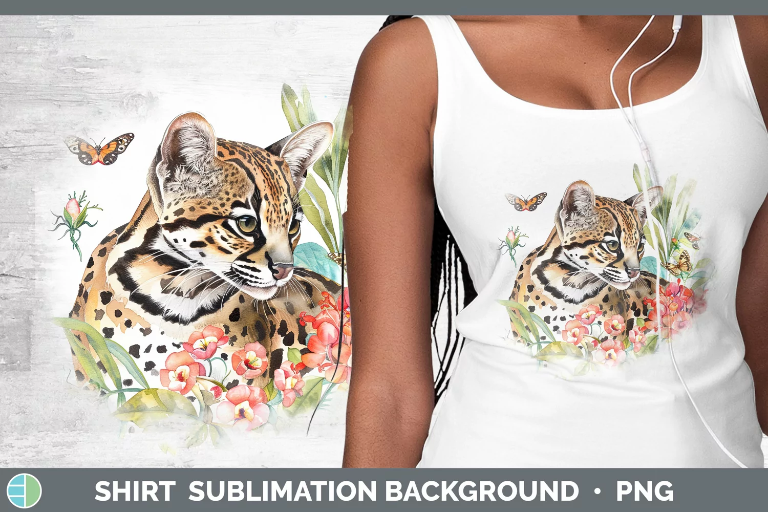 GorgeousWatercolor Shirt design.