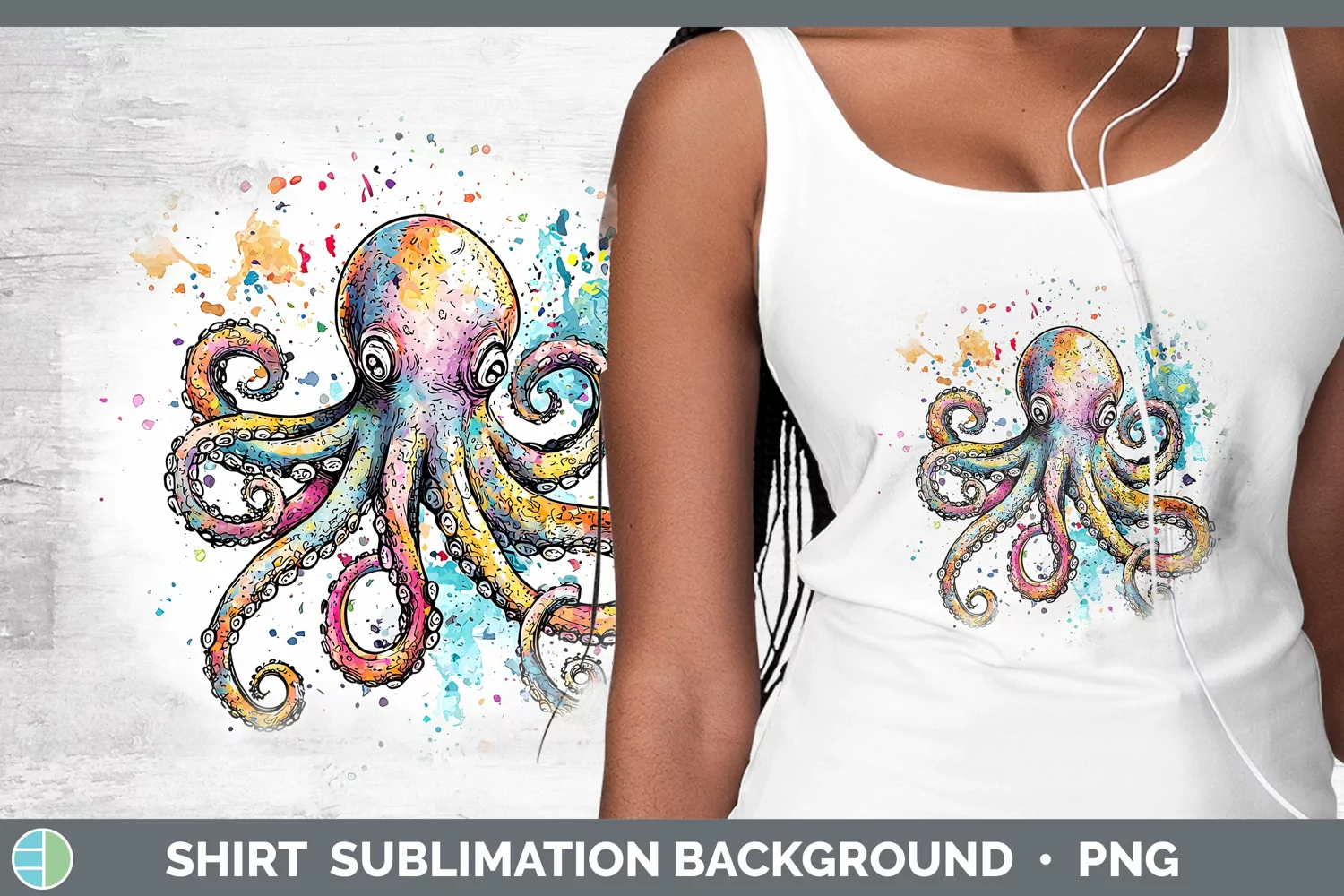 GorgeousWatercolor Shirt design.