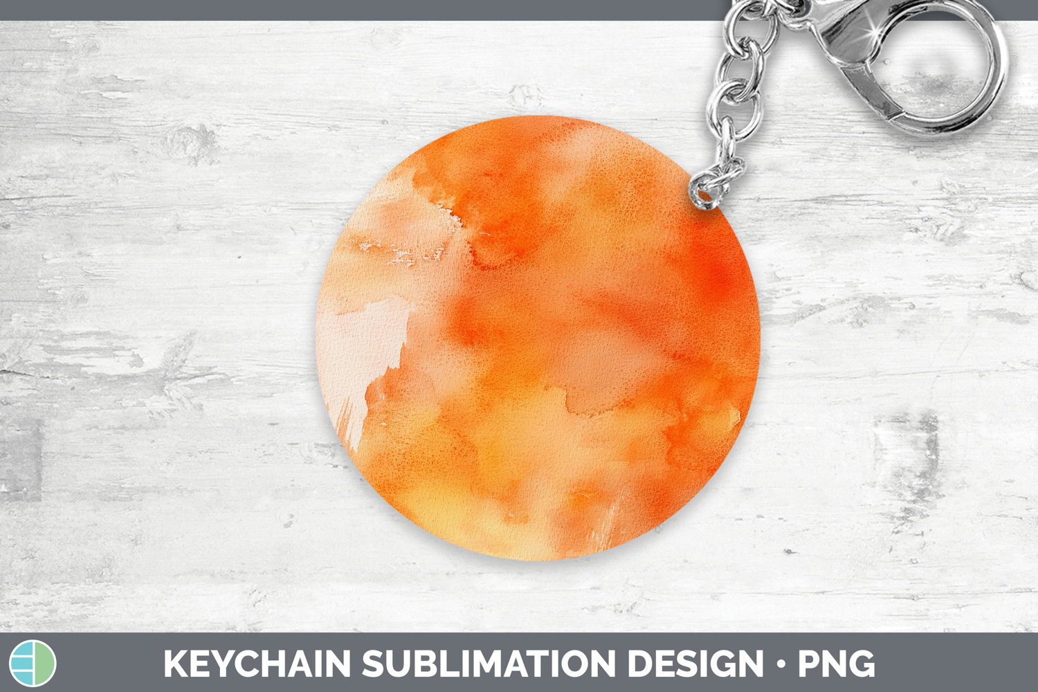 GorgeousWatercolor Keychain design.