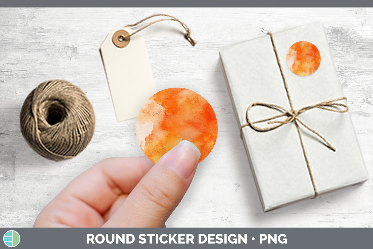 GorgeousWatercolor Stickers design.