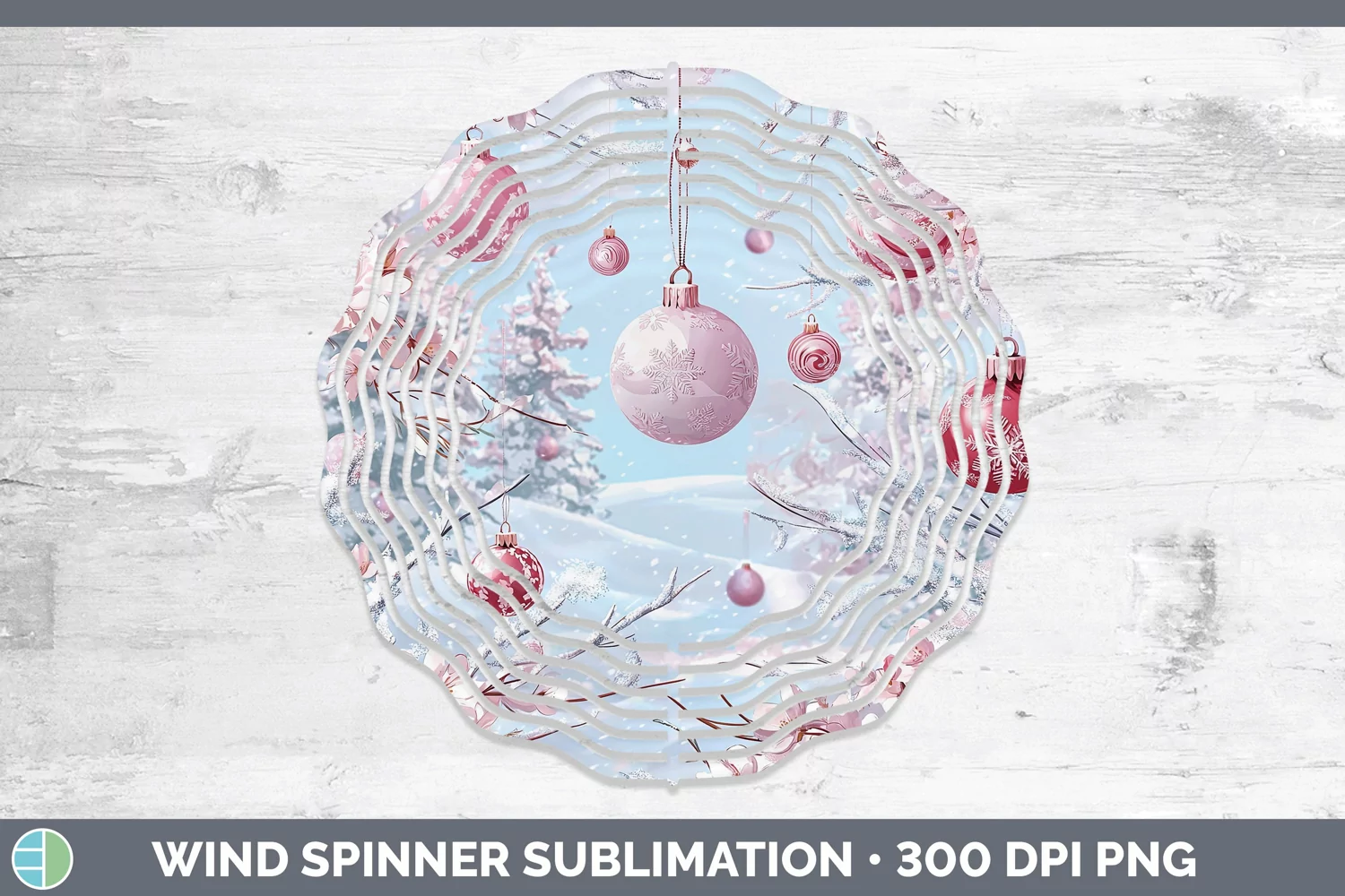 GorgeousWatercolor Wind Spinner design.