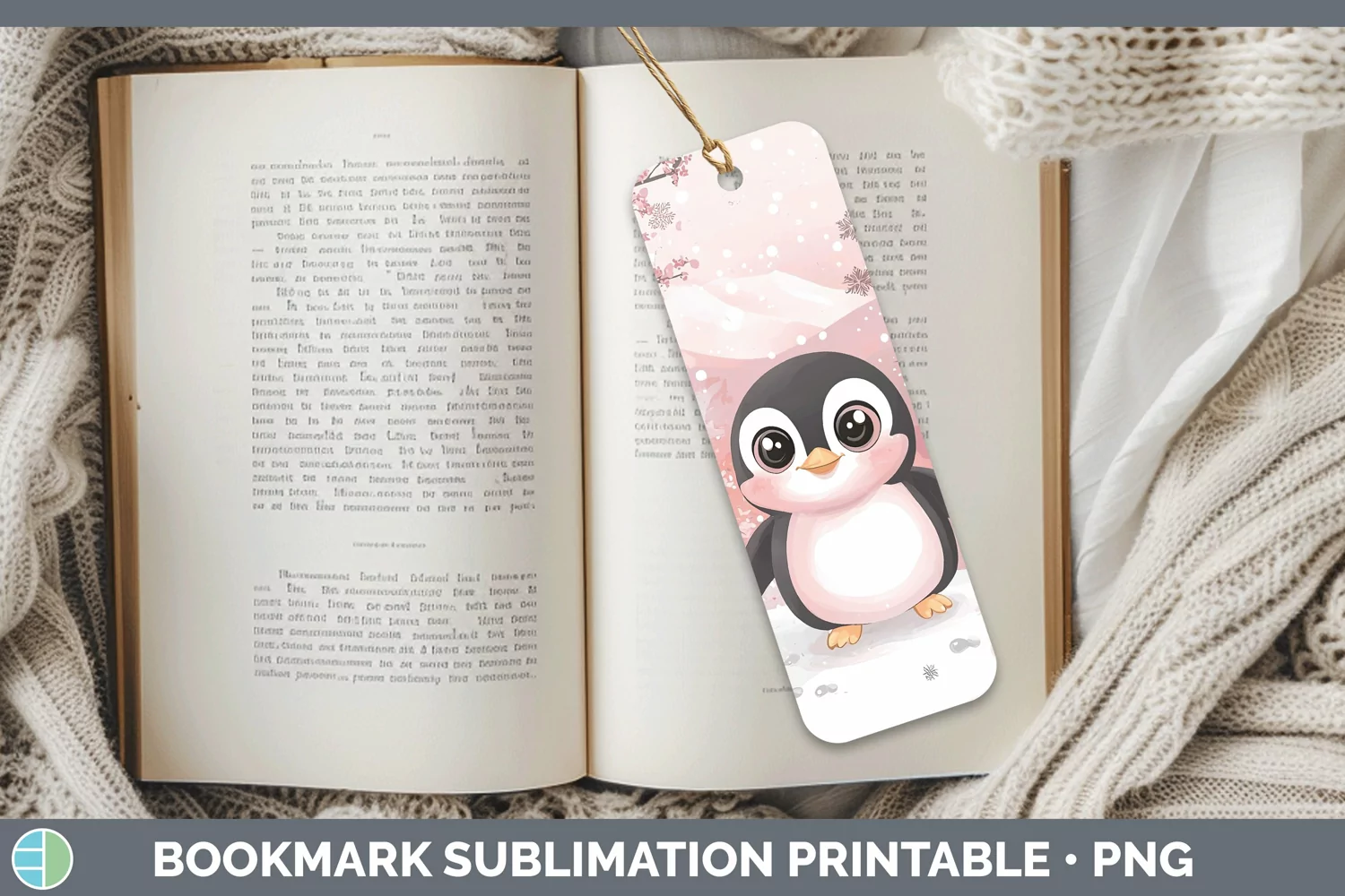 GorgeousWatercolor Bookmark design.