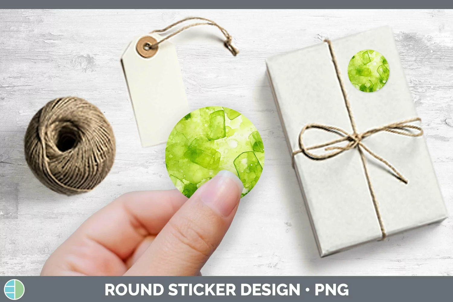 GorgeousWatercolor Stickers design.