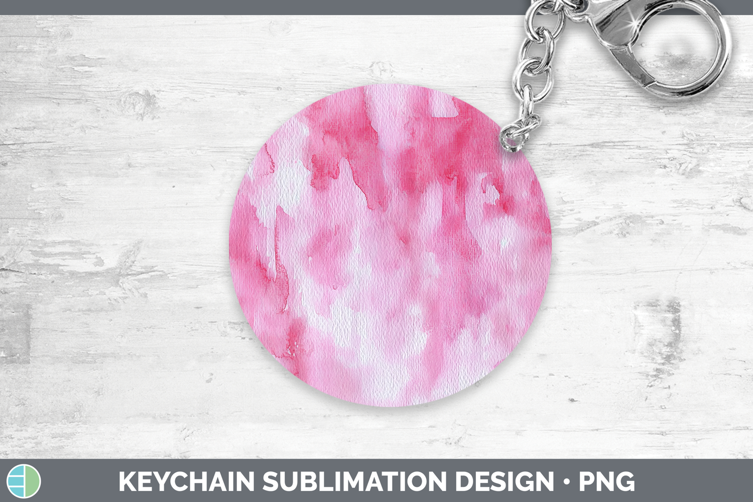 GorgeousWatercolor Keychain design.