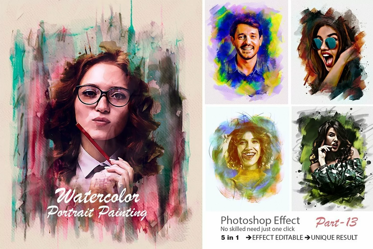 Editable Photo Effect Template product image 1