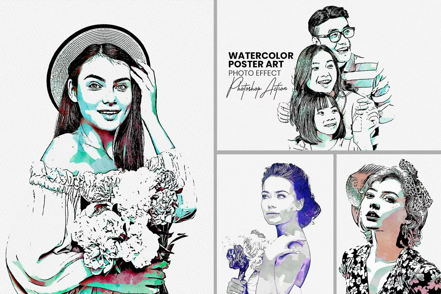 Watercolor Poster Art Effect product image 1