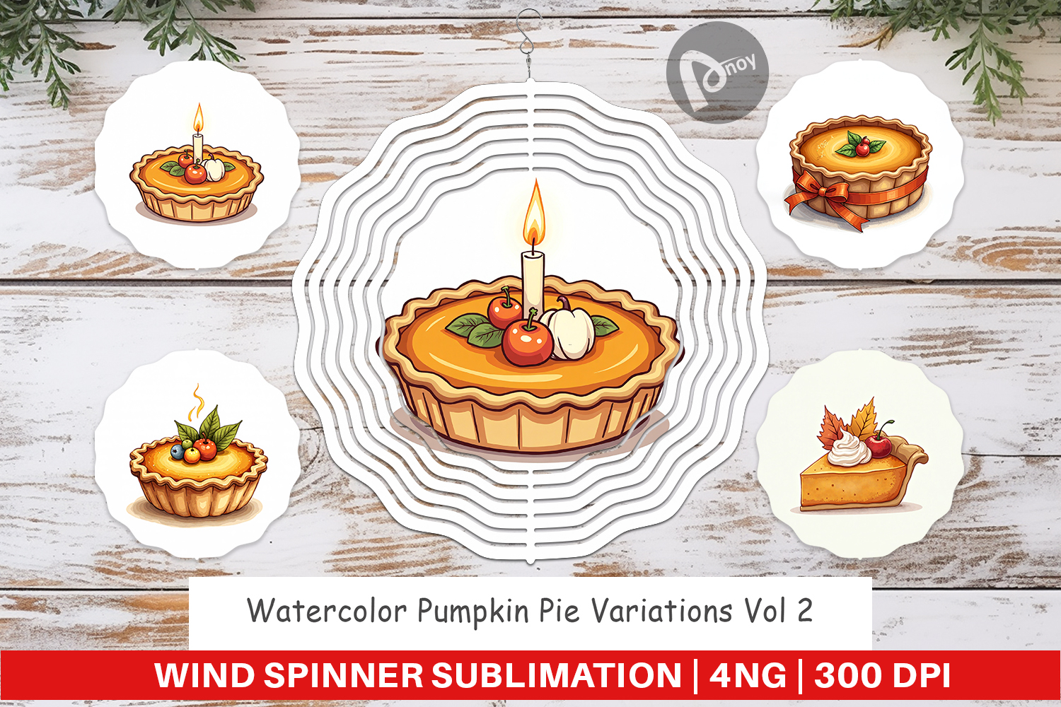 Pumpkin Pie Wind Spinner product image 1