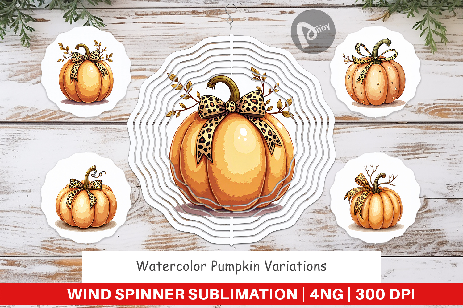 Pumpkin Variations Wind Spinner product image 1