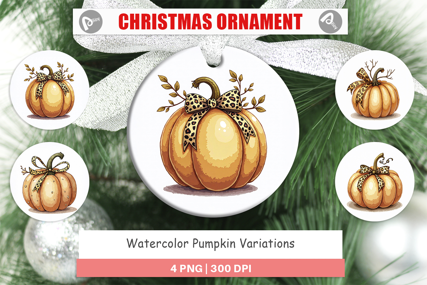 Pumpkin Variations Ornament product image 1