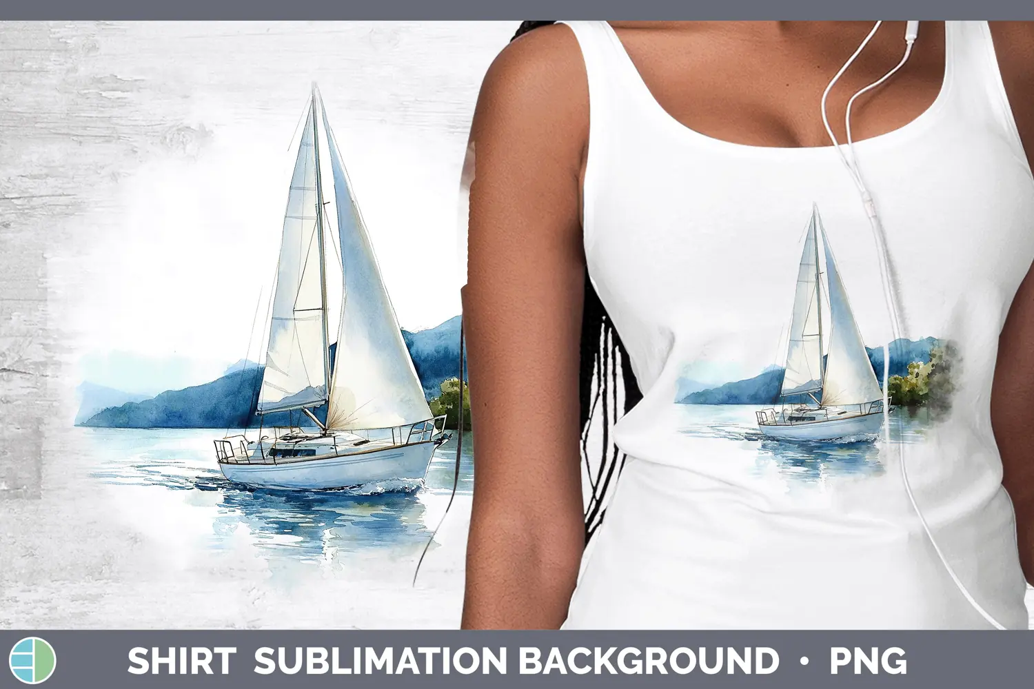 GorgeousWatercolor Shirt design.