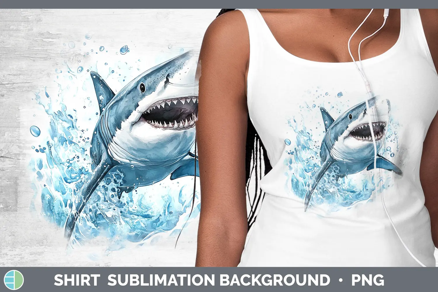 GorgeousWatercolor Shirt design.