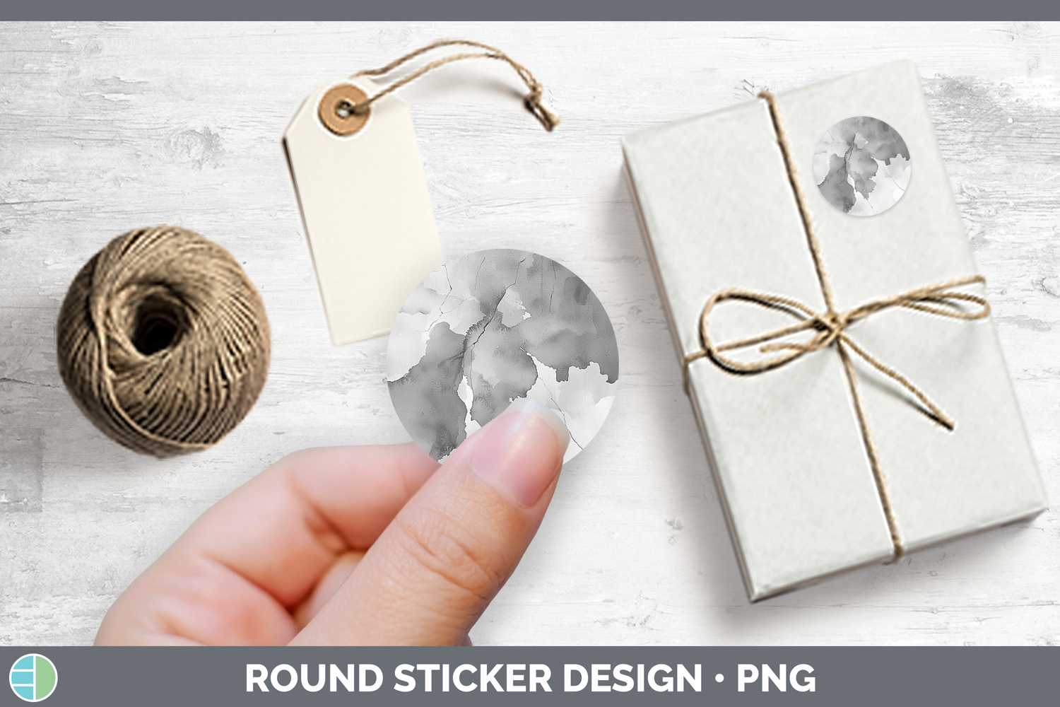 GorgeousWatercolor Stickers design.