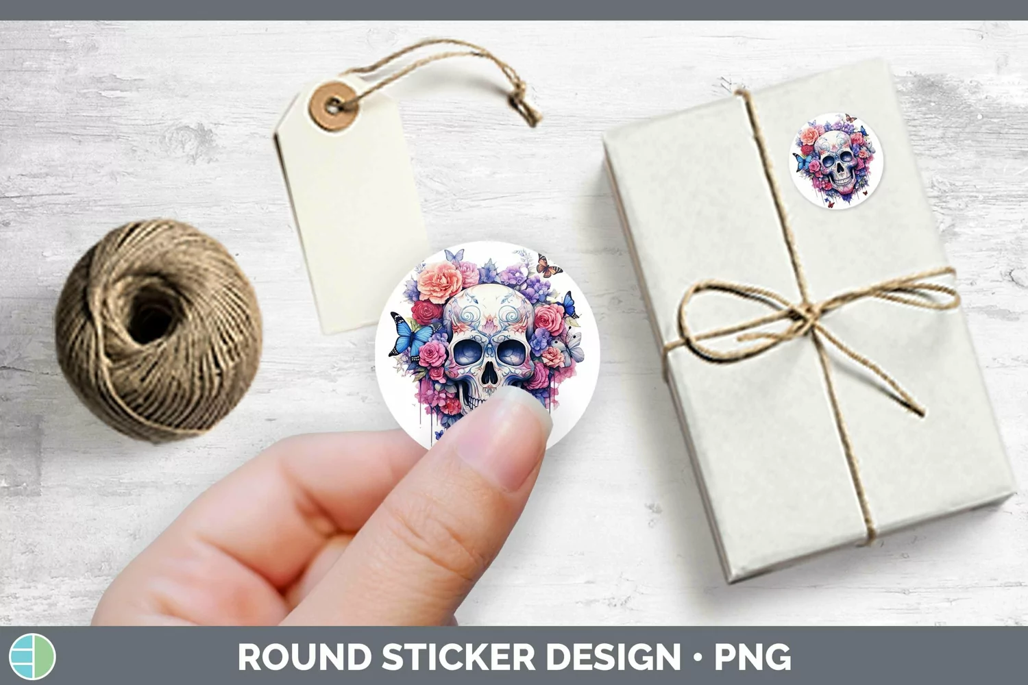 GorgeousWatercolor Stickers design.