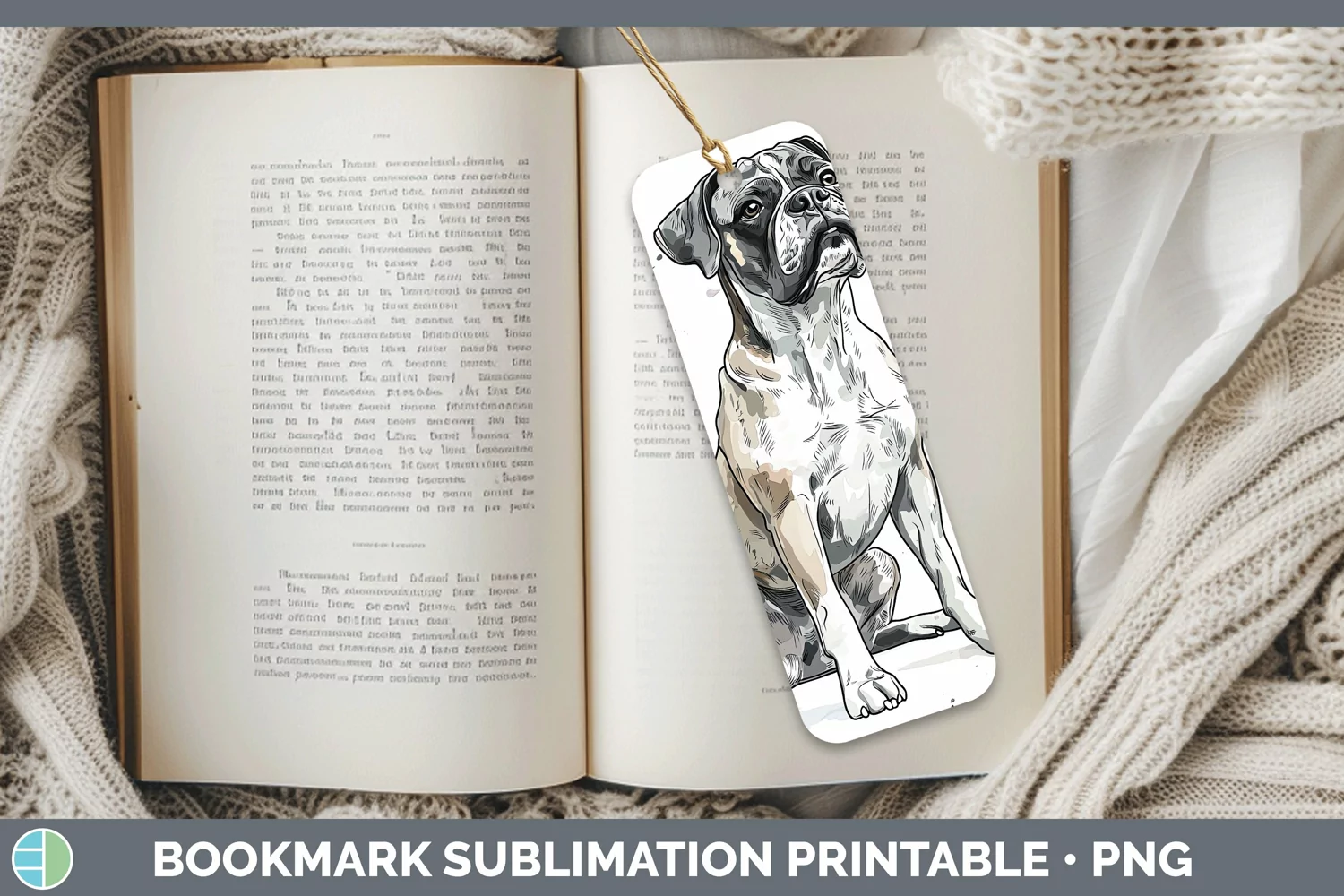 GorgeousWatercolor Splash Bookmark design.