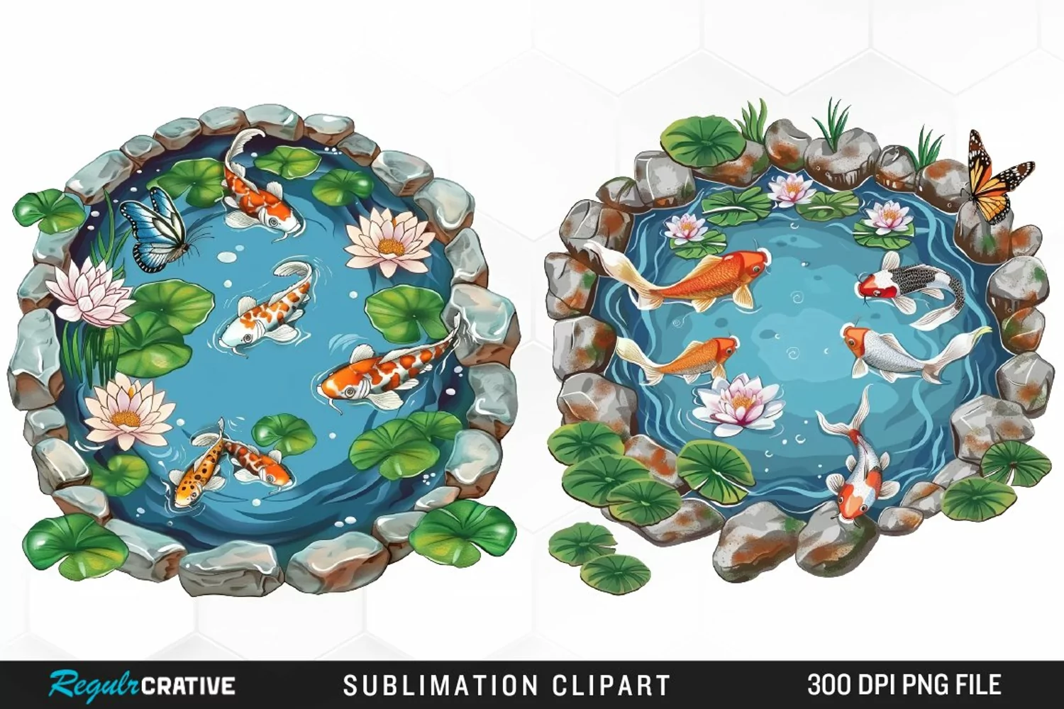 Watercolor Spring Garden Collection Clipart product image 1
