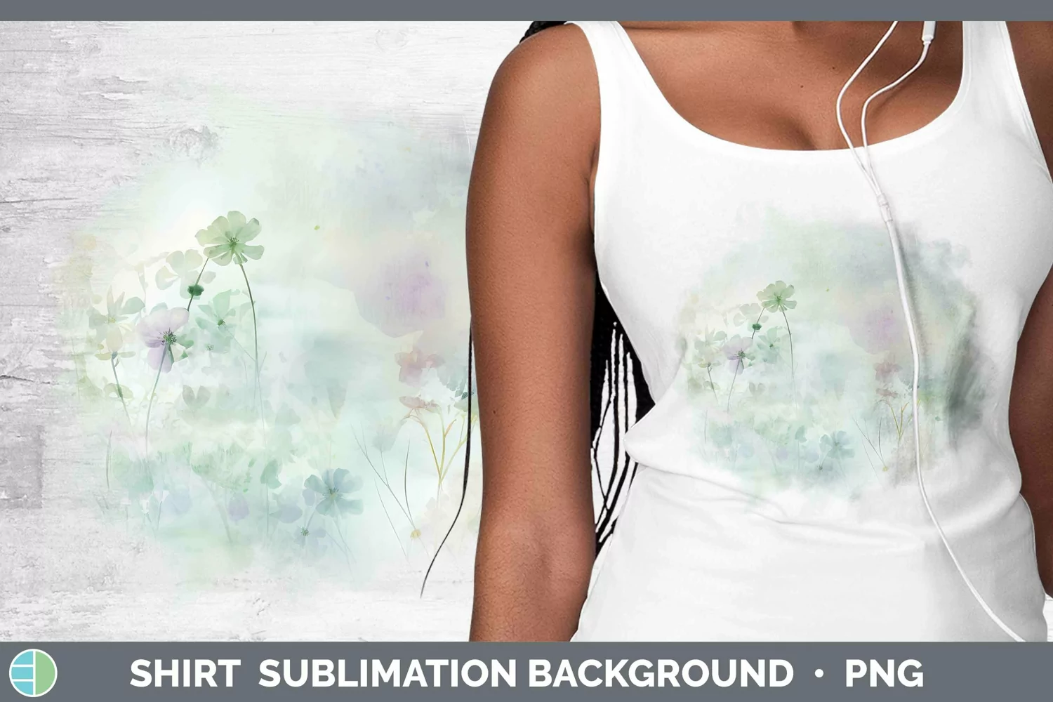 GorgeousWatercolor Shirt design.