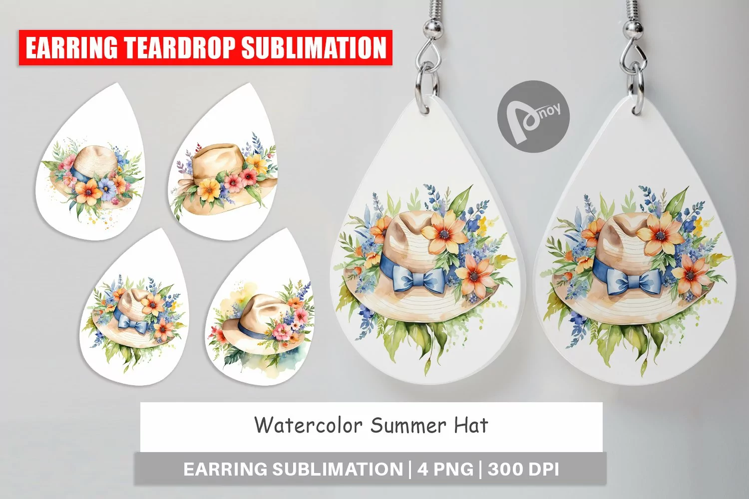 Earring Teardrop Hat Summer product image 1