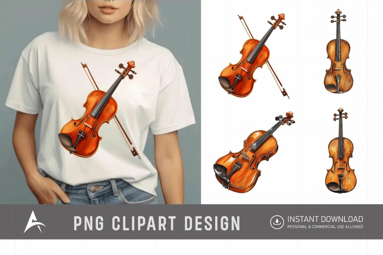 Watercolor Tangerine Clipart product image 1