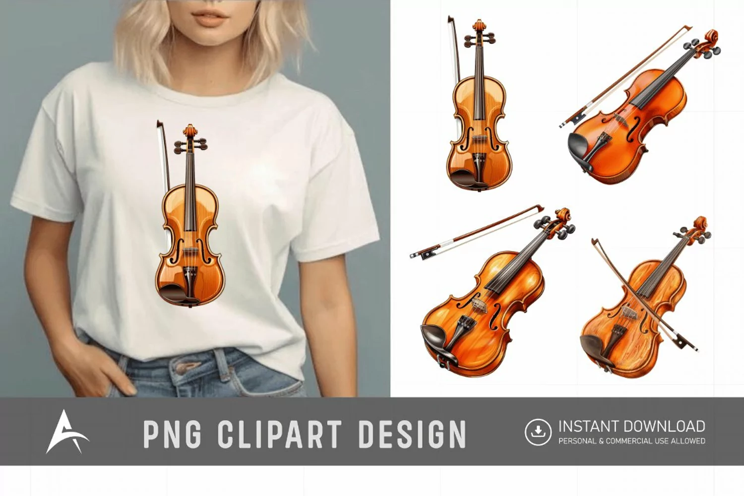 Watercolor Tangerine Clipart product image 1