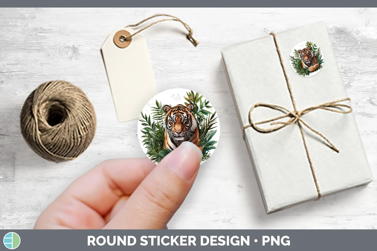 GorgeousWatercolor Stickers design.