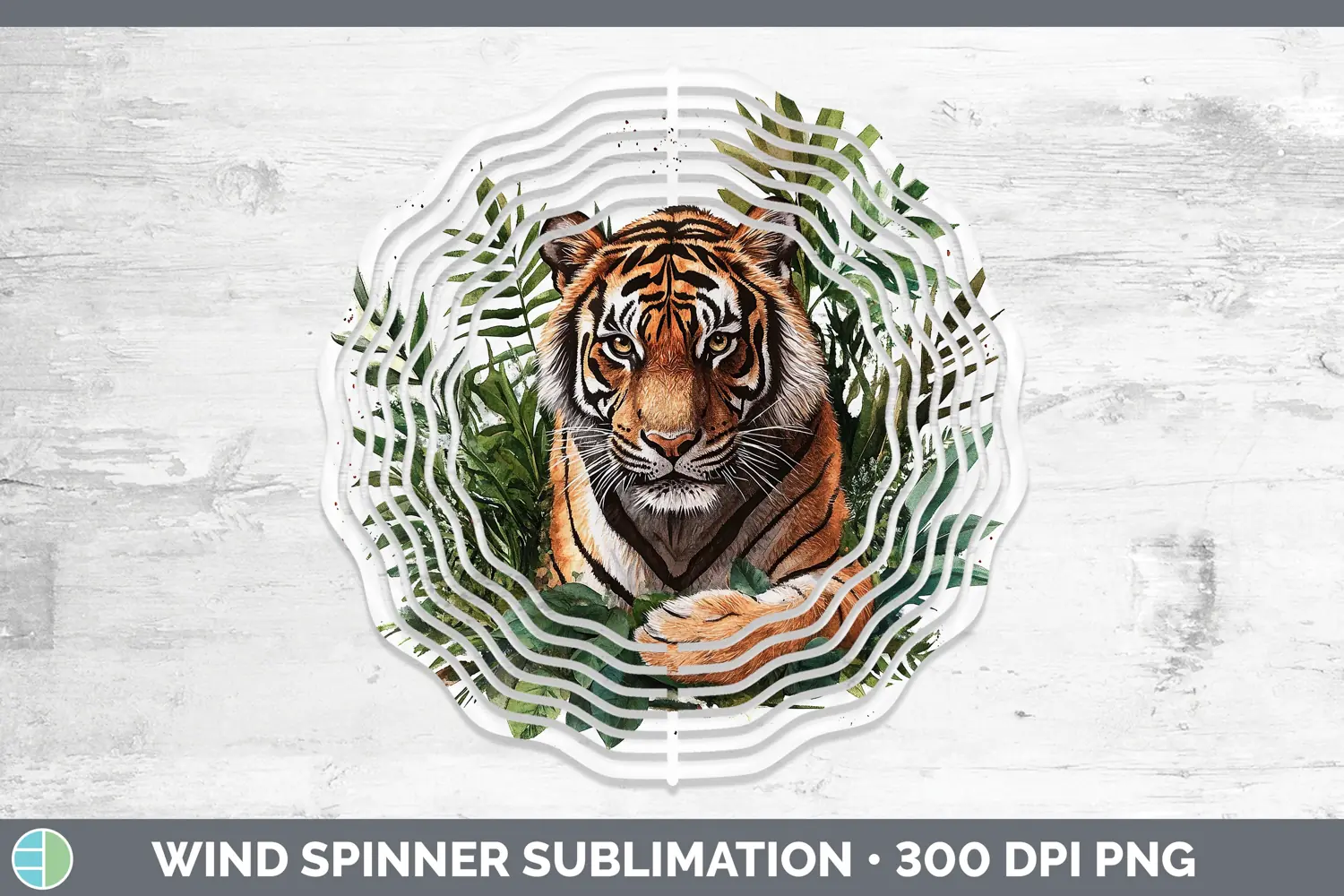 GorgeousWatercolor Wind Spinner design.