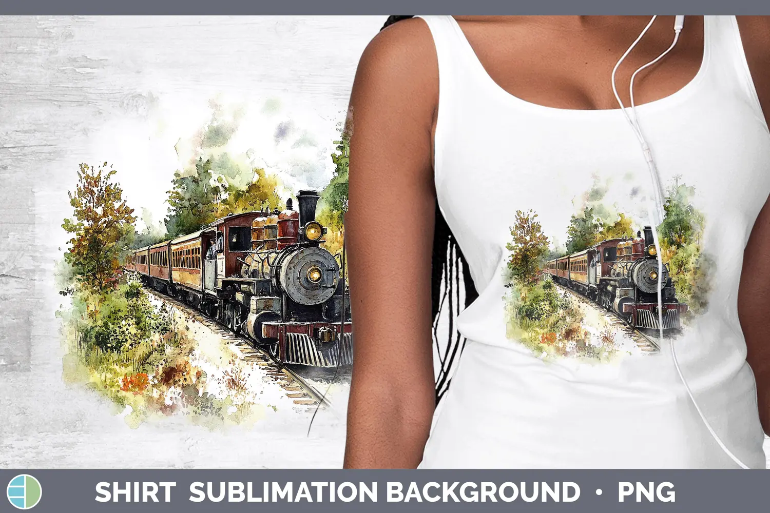 GorgeousWatercolor Shirt design.