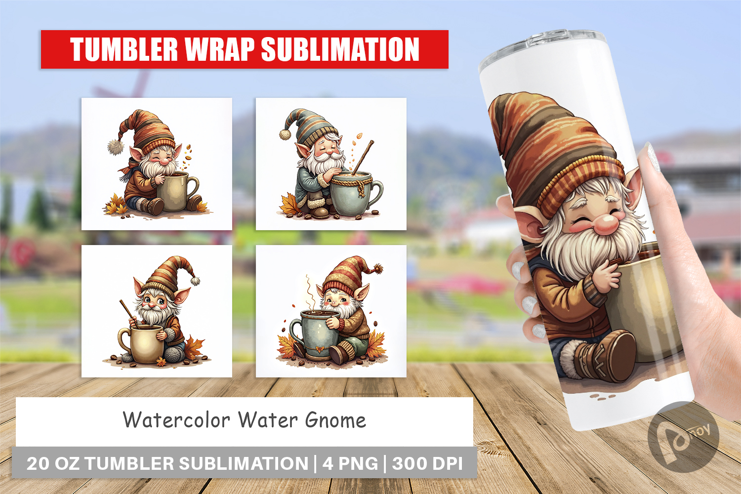 Water Gnome Tumbler product image 1