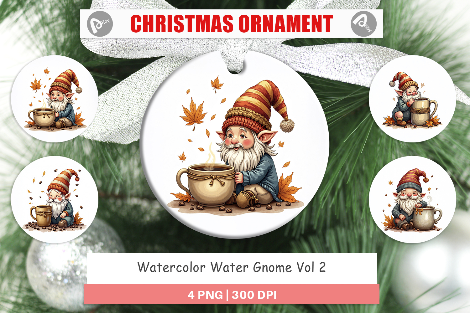 Water Gnome Ornament product image 1