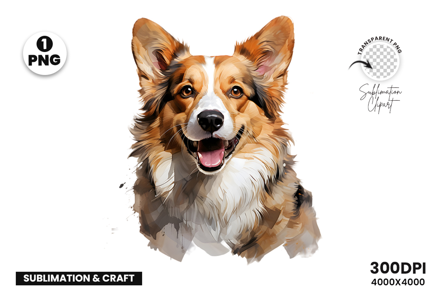 watercolor welsh corgi clipart, welsh corgi dog png, corgi sublimation design, dog clipart watercolor, cute corgi digital art, corgi printable png, pet lover sublimation, kawaii corgi dog clipart, welsh corgi illustration, corgi dog lover design