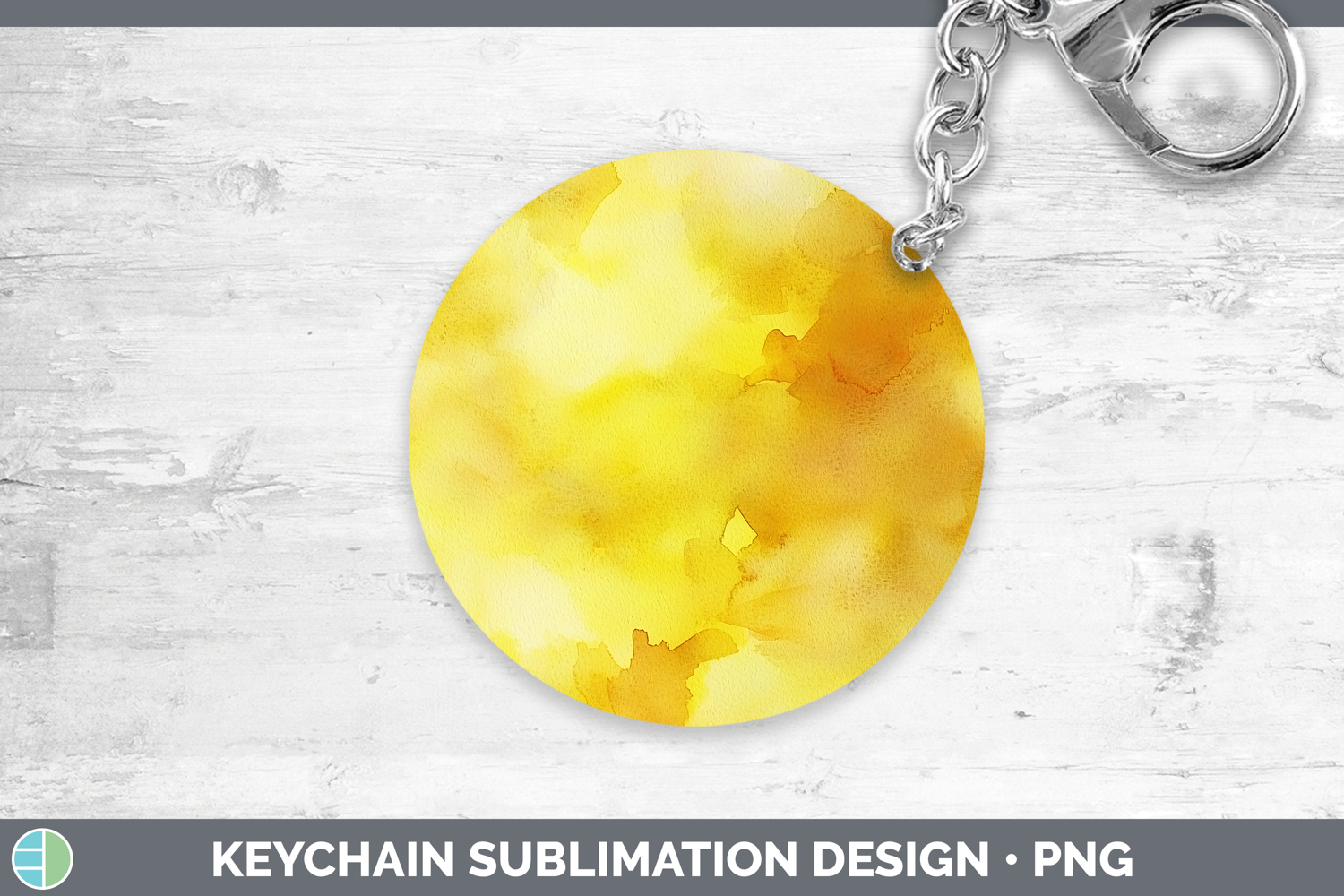 GorgeousWatercolor Keychain design.