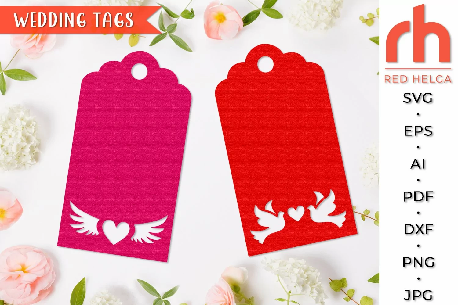 tags cut file, gift tag svg, wedding tag svg, ornament tag svg, valentines day svg, love gift tags svg, heart gift tags svg, gift tags silhouette, lace gift tag svg, dove gift tag svg, wings gift tag svg