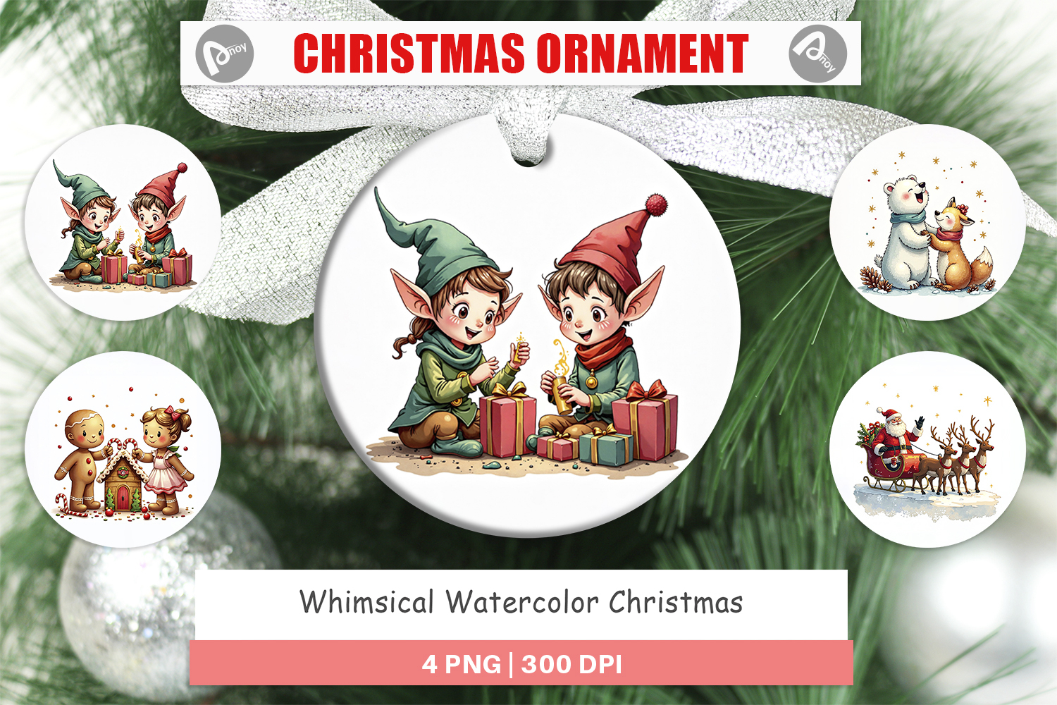 Whimsical Christmas Ornament product image 1
