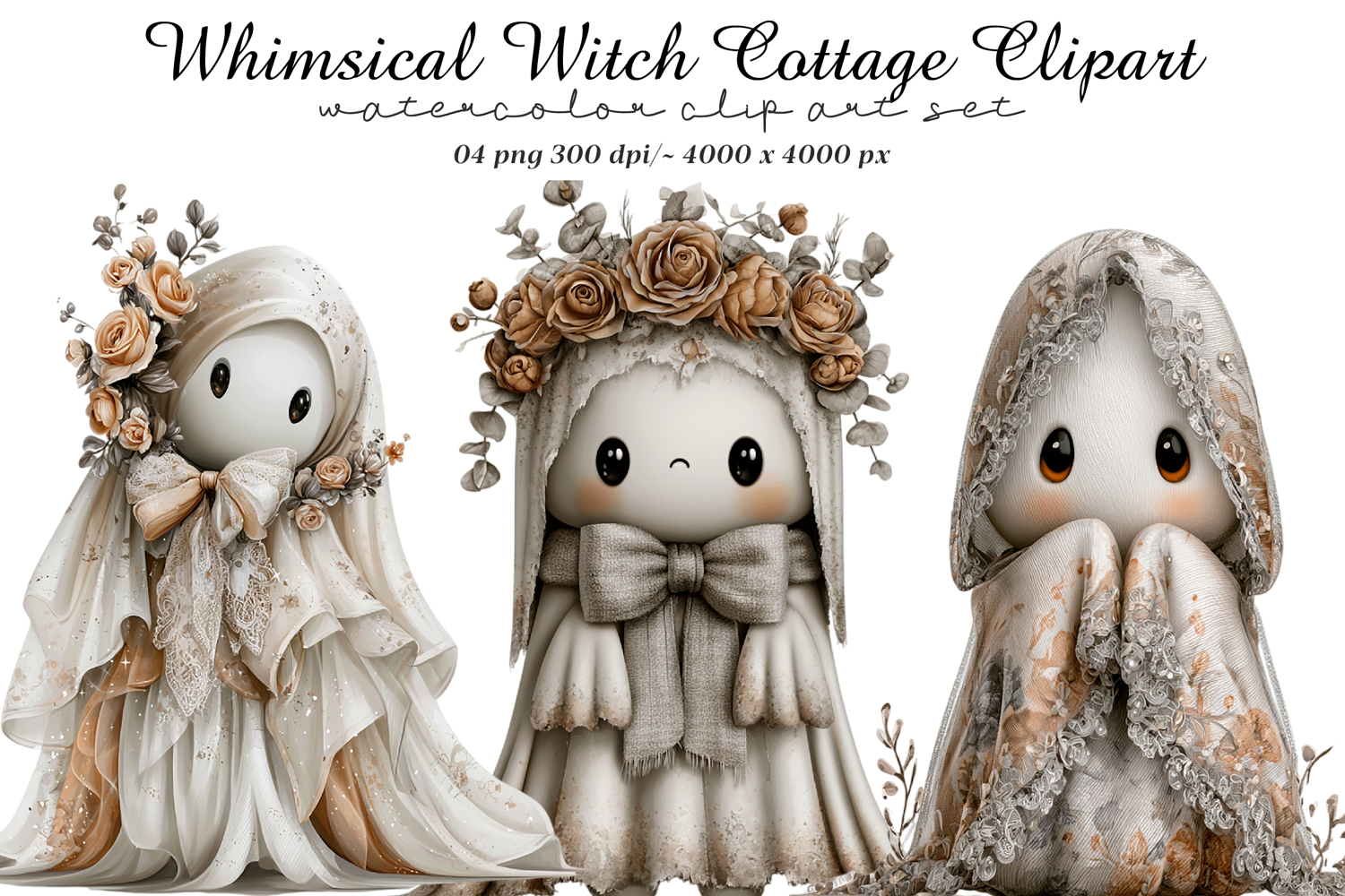 Whimsical Witch Cottage Clipart product image 1