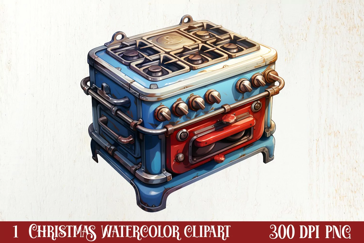 Winter Camping Sublimation Clipart, Christmas PNG product image 1