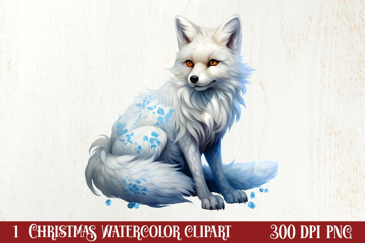 Winter Hiking Clipart Sublimation, Christmas PNG product image 1