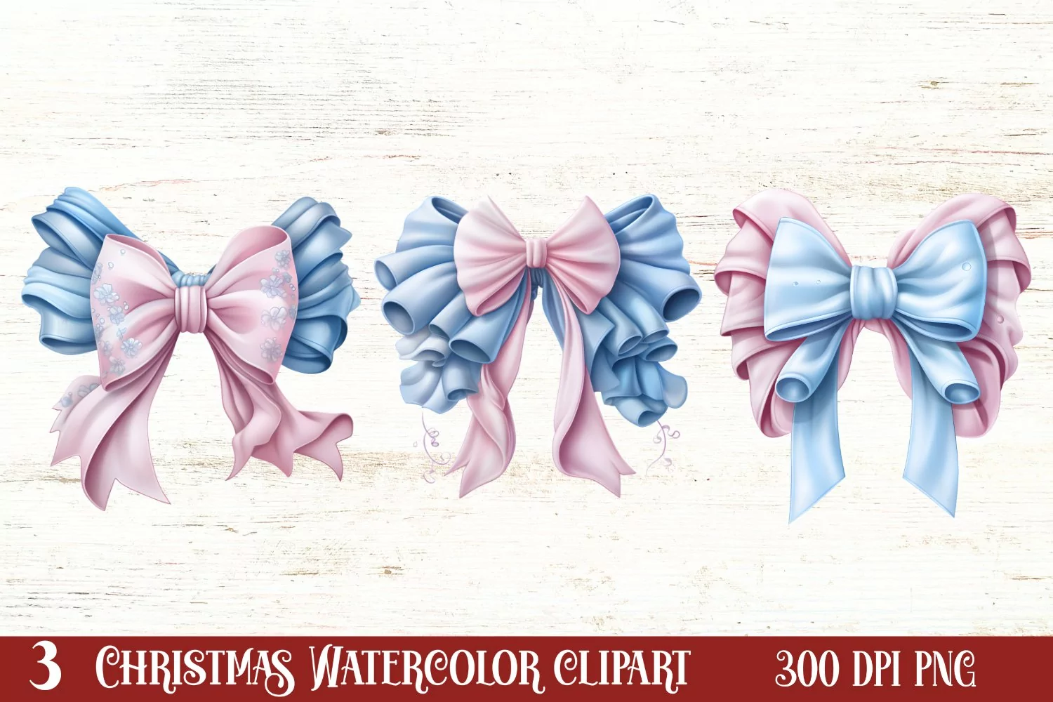 Winter Sewing Clipart Sublimation, Winter Sewing Clipart product image 1