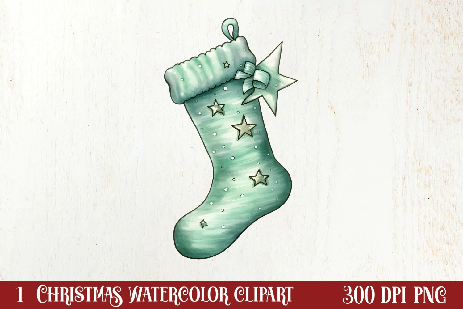 Winter Wonderland Postage Stamp Clipart , Christmas PNG product image 1